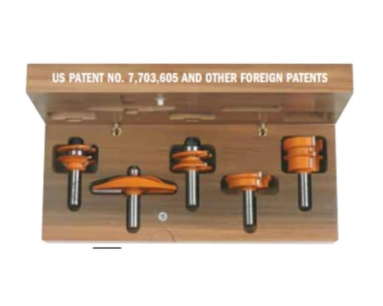 CMT Orange Tool 800.509.11 5-Piece Complete Kitchen Set with Knives & Utensils - Perfect for Home Cooking, Camping & Outdoor Adventures