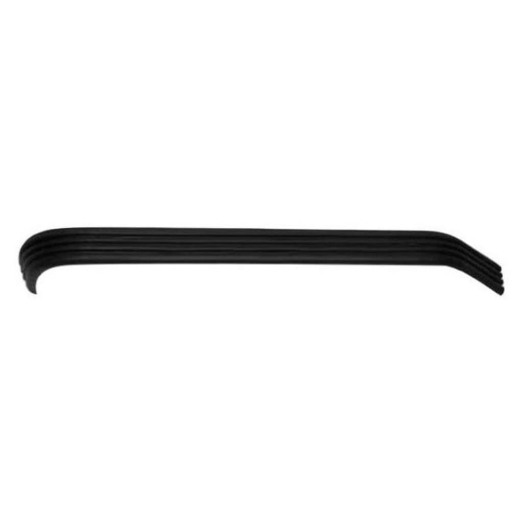 Black Rear Bumper Molding Pair for 1999 Chevy K1500 Pickup - Driver & Passenger Side (GM1158327, GM1159327, 15574115, 15574116) | Durable Protection & Enhanced Style for Your Truck