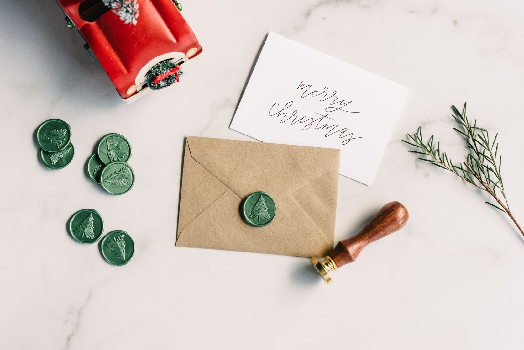 Christmas Tree Wax Seal Stamp - Personalized Holiday Wax Seal Kit for DIY Greeting Cards, Invitations, and Gift Wrapping - Perfect for Christmas Cards, Wedding Invitations, and Scrapbooking