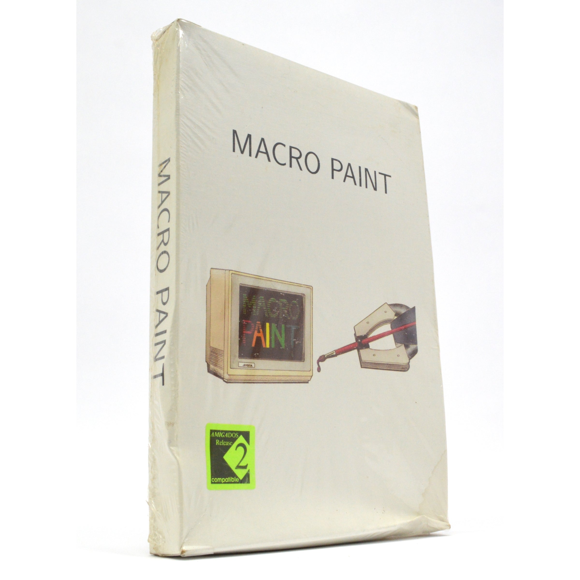 Amiga DOS Release 2 Computer Software - Macro Paint Drawing Program for Digital Art & Graphic Design | Vintage Computing & Retro Gaming