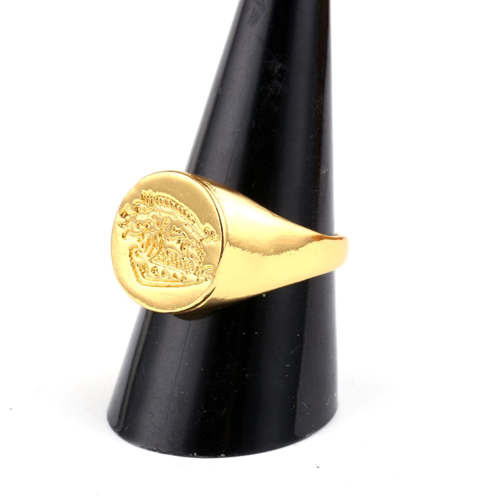 Kingsman The Secret Service Custom Signet Rings for Men & Women - Engraved Stainless Steel Wedding Band, Anniversary Gift - Perfect for Cosplay, Parties & Formal Events