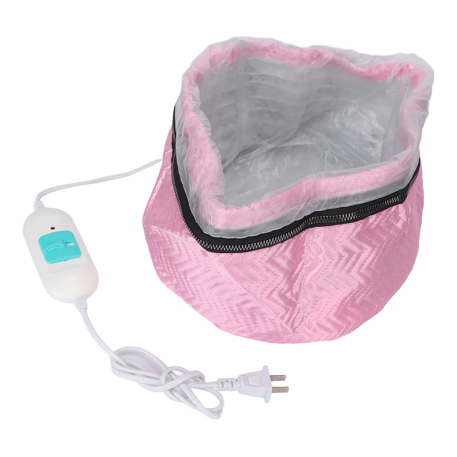 Professional Electric Hair Steamer with Adjustable Temperature - Thermal Heat Deep Conditioning Treatment for All Hair Types | At-Home SPA Scalp Care & Hair Hydration Therapy | Perfect for Dry, Damaged Hair Repair & Salon-Quality Styling Prep