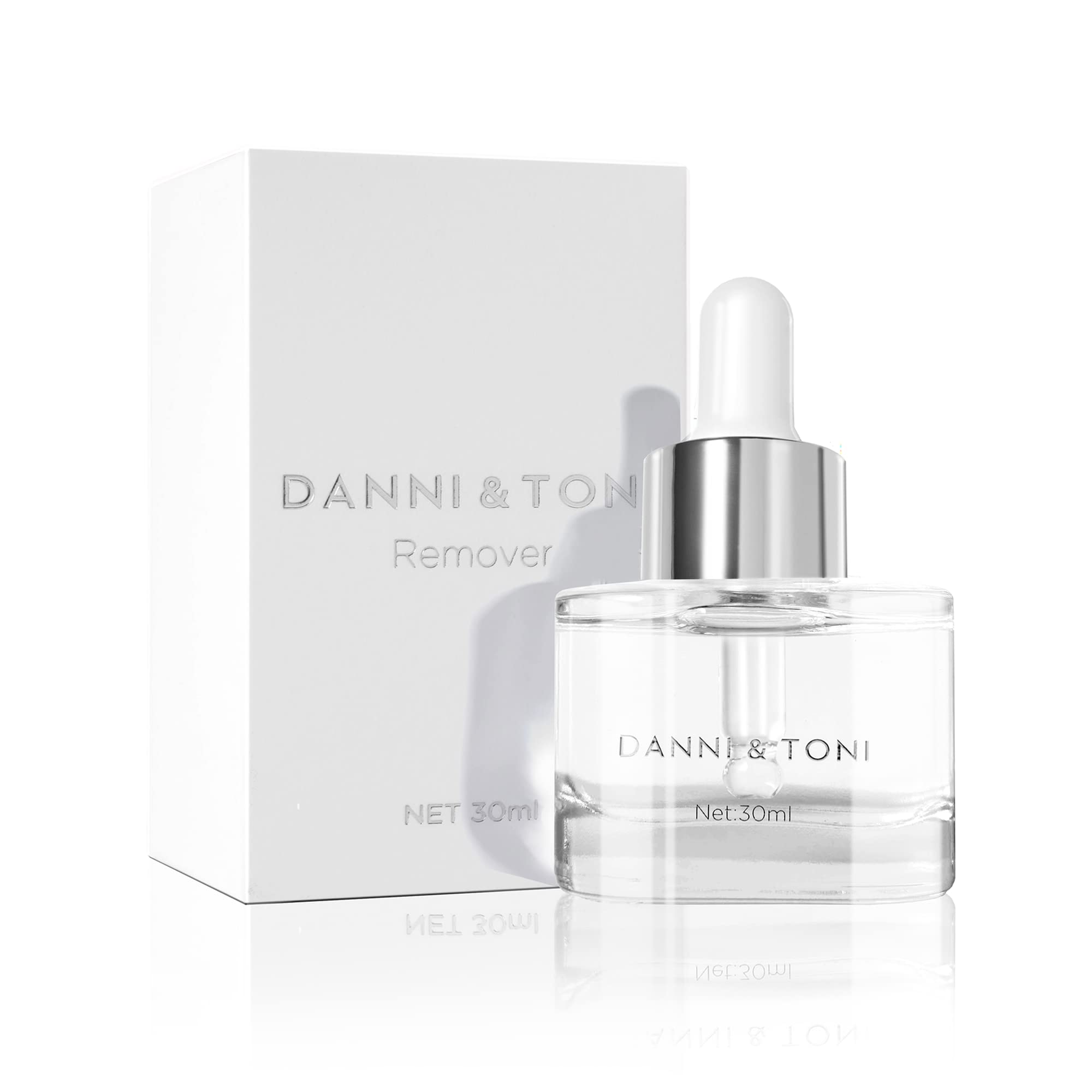 Professional DANNI & TONI 30ml Gel Nail Foil Remover - Quick & Gentle Solution for Gel Nail Stickers, Foils, Strips | Perfect for Salon & At-Home Nail Care