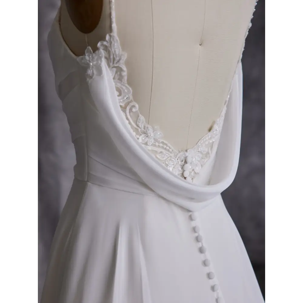 Jessica by Maggie Sottero - Elegant Lace Wedding Dress for Brides | Perfect for Church Ceremonies, Beach Weddings & Romantic Vows