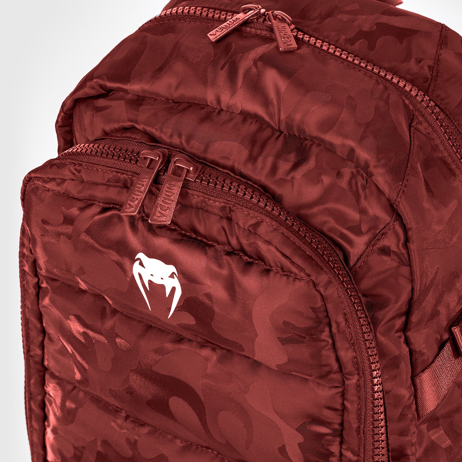 Venum Challenger Pro Backpack - Camouflage & Burgundy Design for MMA, Boxing & Gym Training - Durable Sports Bag for Athletes & Fitness Enthusiasts