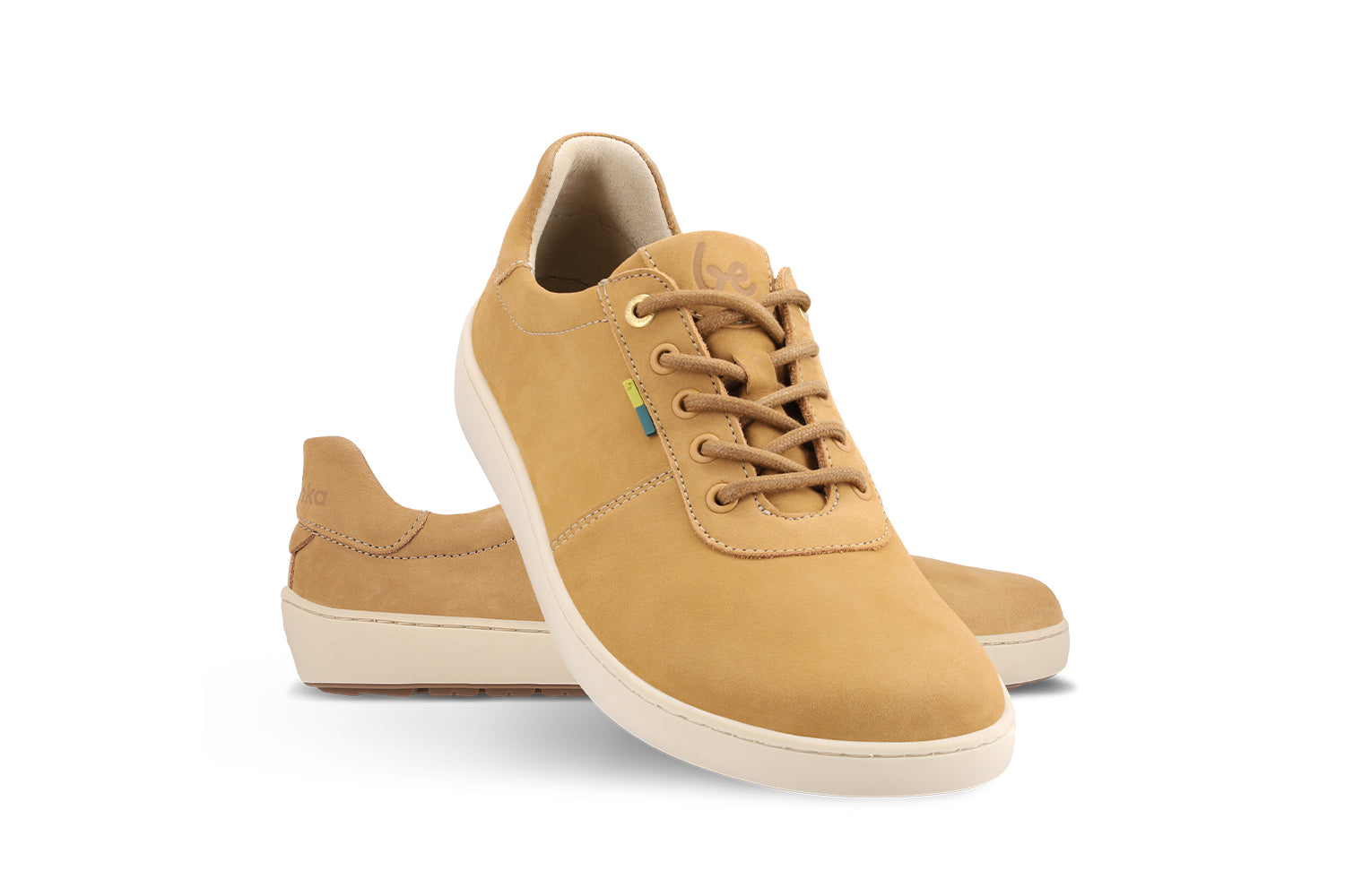 Barefoot Sneakers for Women - Be Lenka Phoenix Minimalist Shoes in Camel Brown | Lightweight & Flexible for Running, Walking & Travel