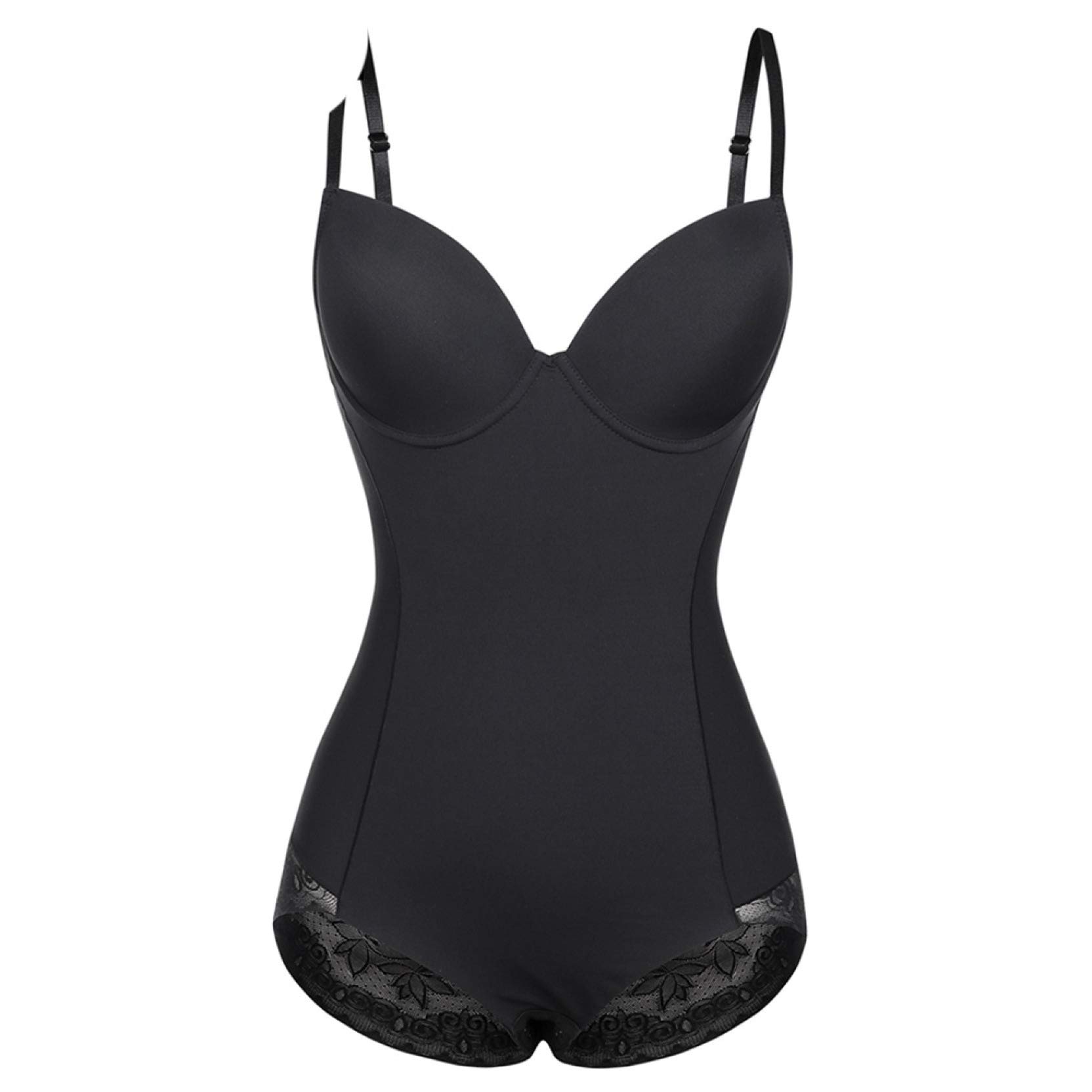 Hoxekle Women's Tummy Control Shapewear Bodysuit - Sexy Slimming Invisible Body Shaper for Dresses & Formal Wear | Perfect for Wedding, Office & Special Occasions