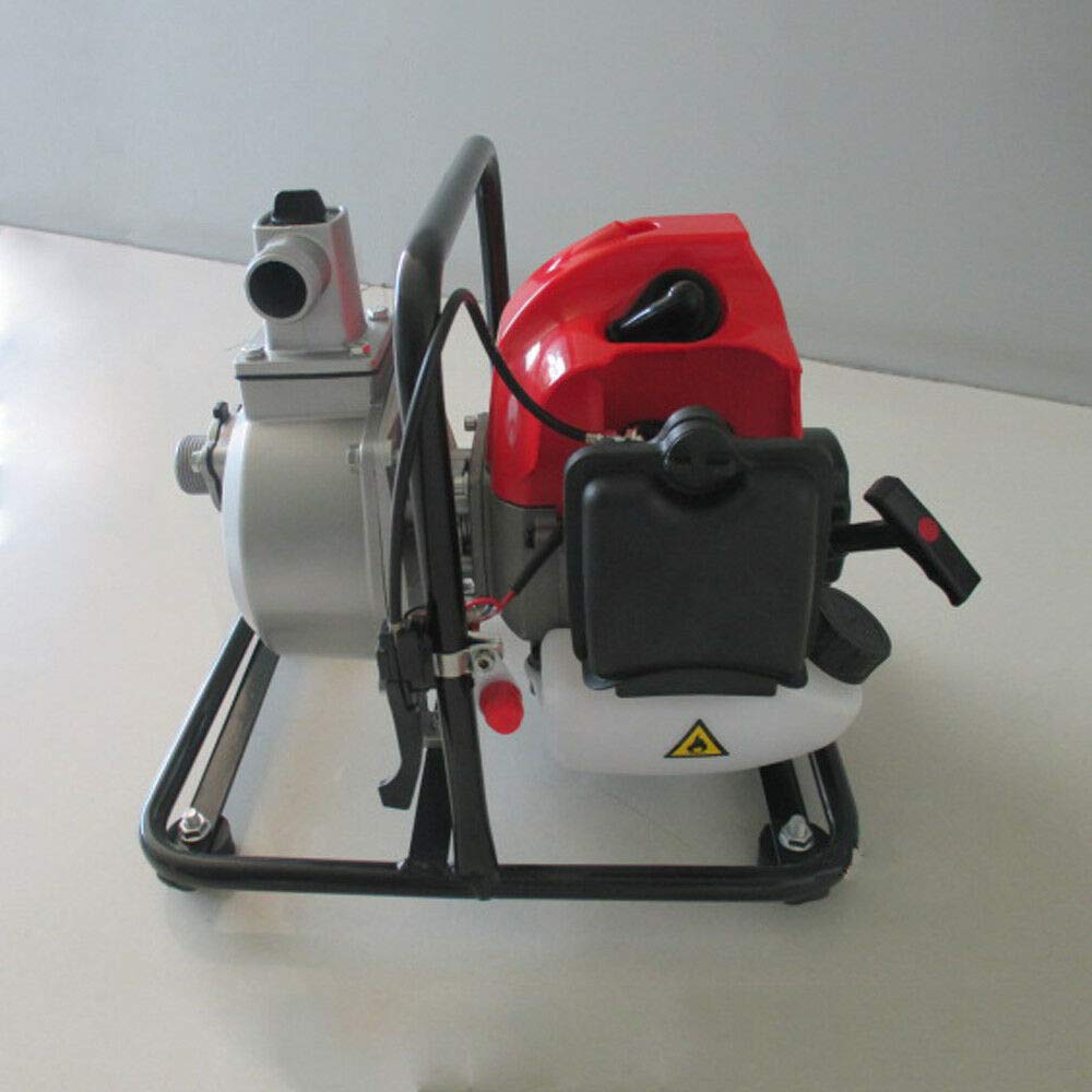 43CC 2HP Gas Water Pump - High Flow Petrol Engine Pump for Drainage, Gardening, Irrigation & Landscaping (7000 RPM) - Ideal for Flood Control, Farm Water Transfer & Outdoor Projects