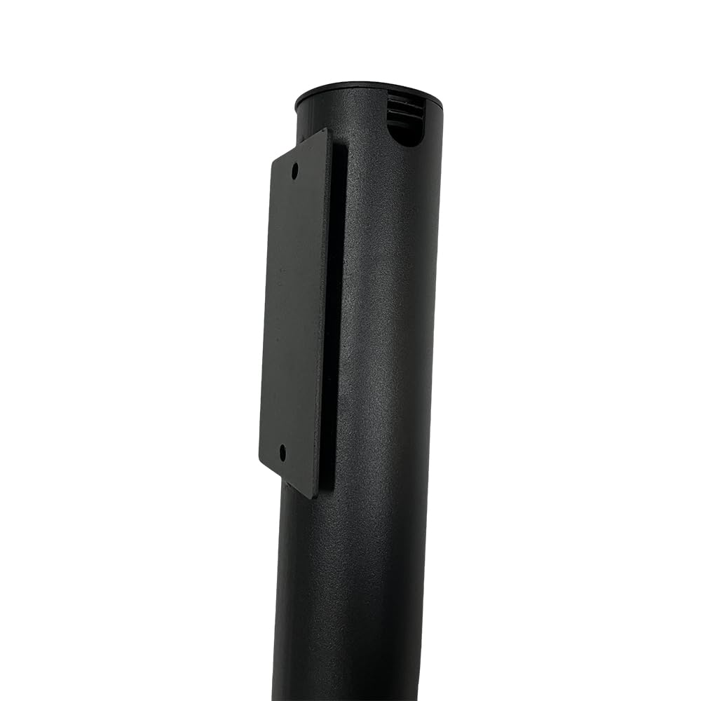 Black Floor Stand for Fixed Cell Phone Charging Station - Easy Assembly & Stable Base - Perfect for Retail Stores, Restaurants, and Office Charging Stations