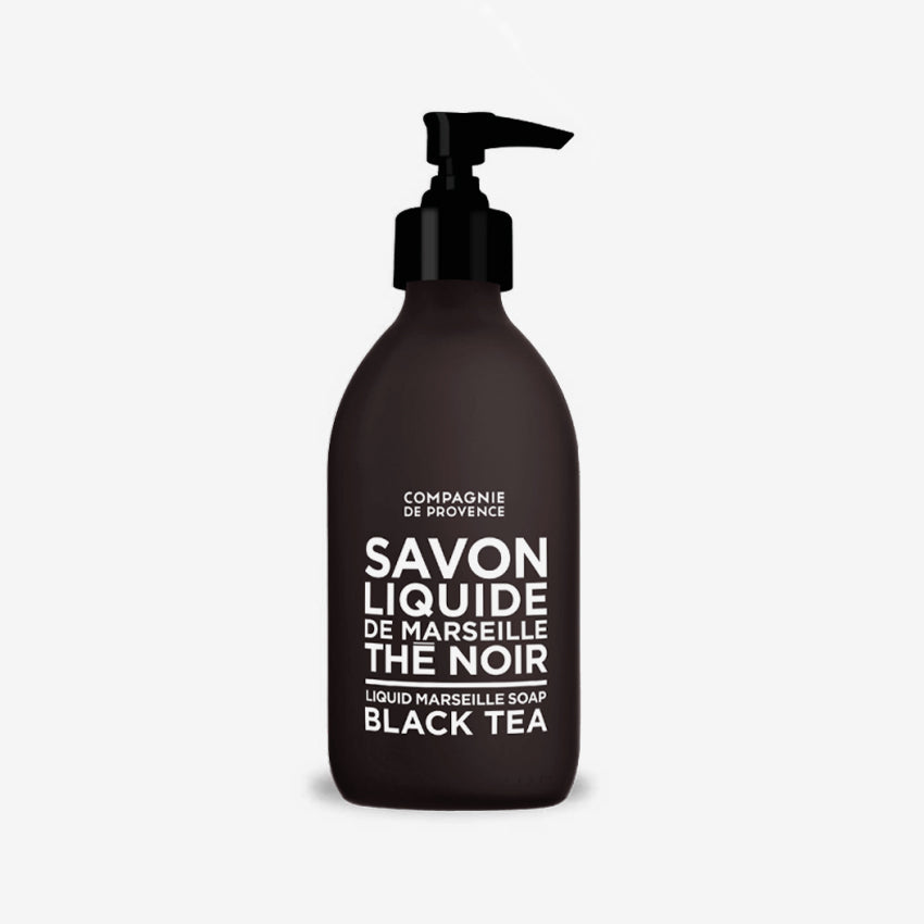 Compagnie de Provence Tea Scented Liquid Hand Soap - Natural & Moisturizing for Dry Skin - Perfect for Bathroom, Kitchen & Guest Use