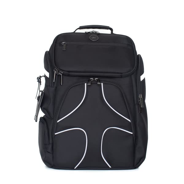 MYGOFLIGHT PLC Pro Waterproof Ballistic Nylon Flight Bag - iPad & Laptop Travel Backpack for Pilots, Business Travel & Commuting - Durable Aviation Gear for Air Travel & Daily Use