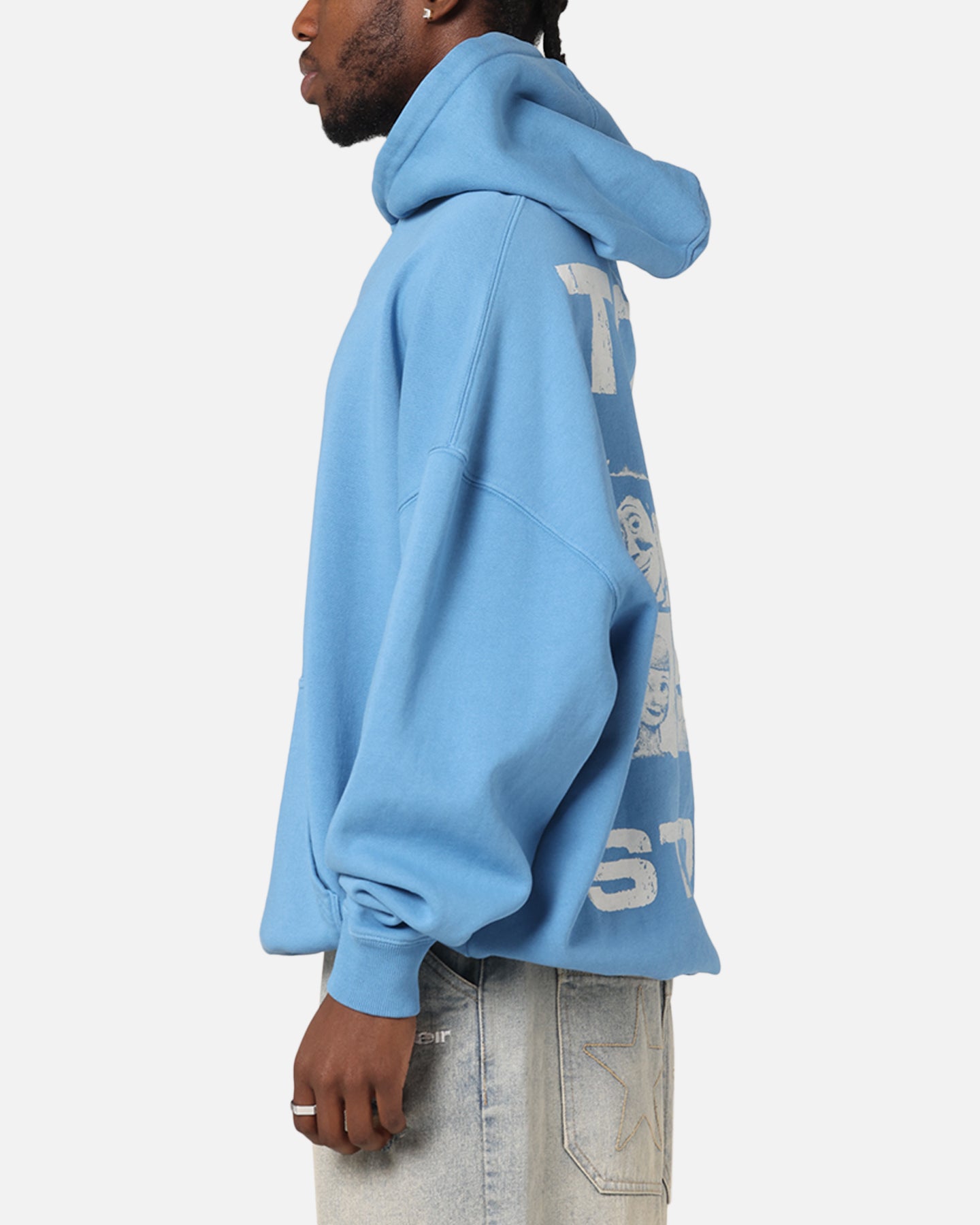 Disney Pixar Toy Story Premium Hoodie - Washed Blue - Official Licensed Merchandise - Perfect for Cosplay, Gifts & Casual Wear