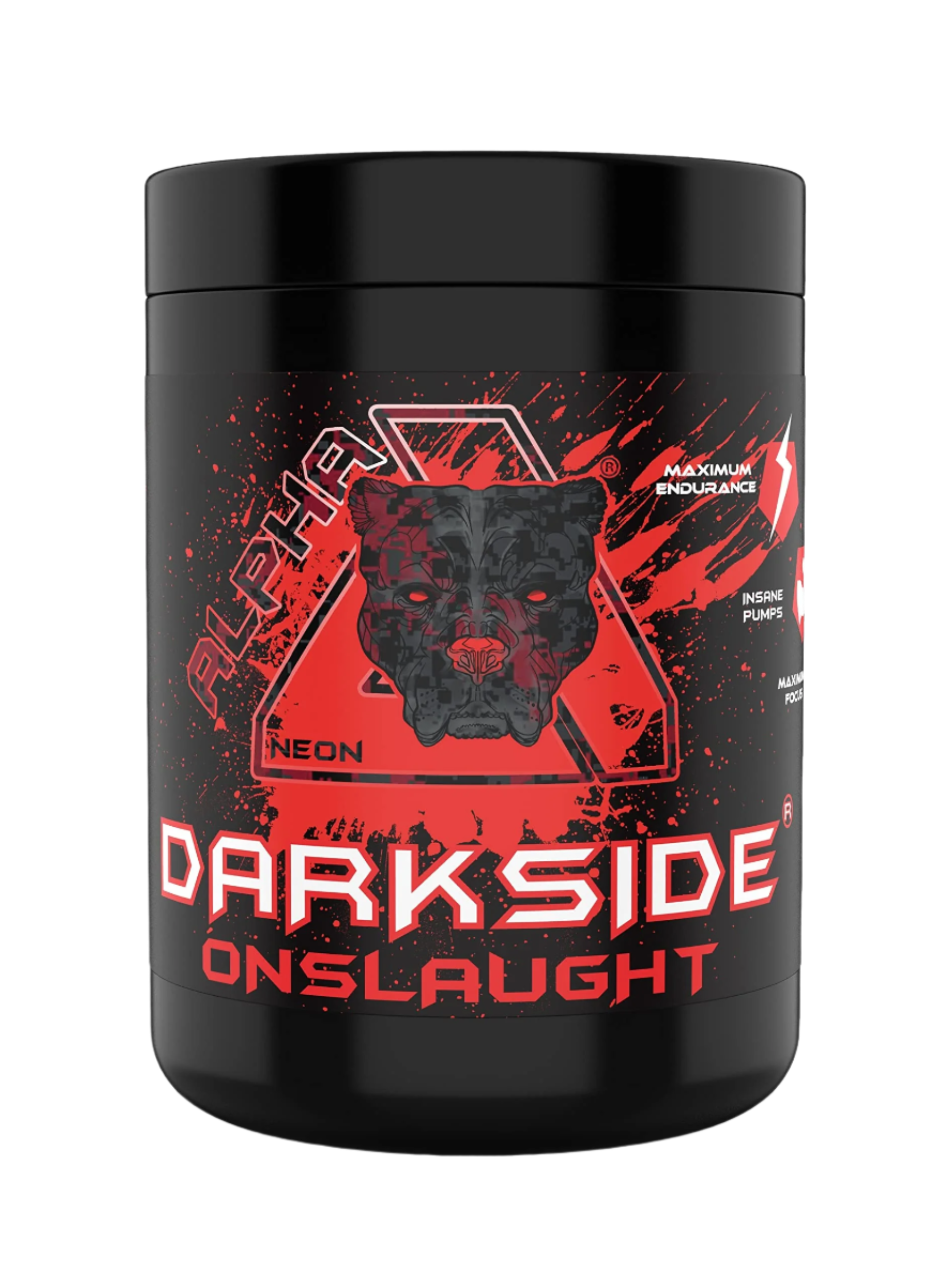 Alpha Neon Darkside Onslaught 480g - Premium Gaming Mouse for Esports & FPS Games - Perfect for Competitive Gaming, Streaming & Office Work