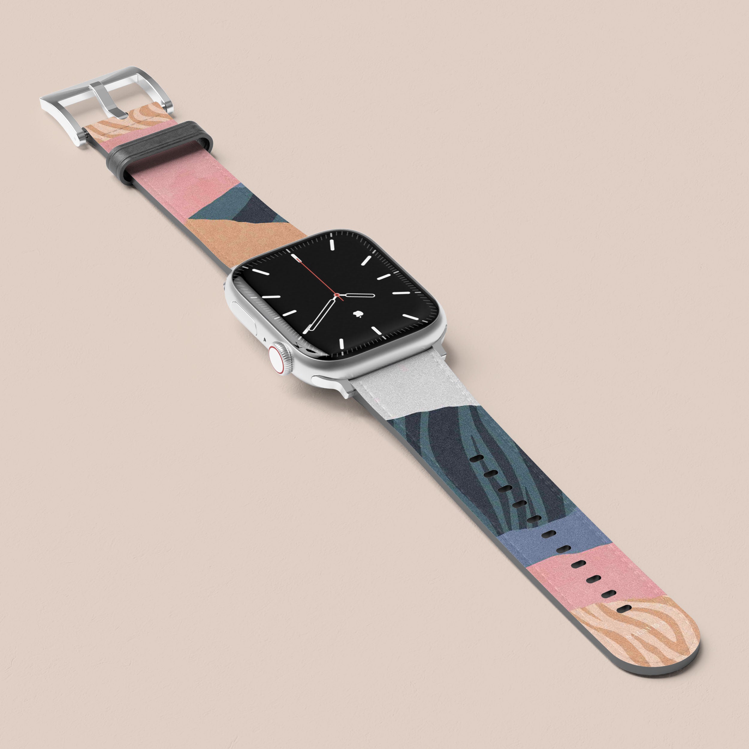 Premium Soft Silicone Apple Watch Band - Pale Tranquility Color | Comfortable & Durable Strap for Workouts, Running & Daily Wear | Compatible with All Apple Watch Models