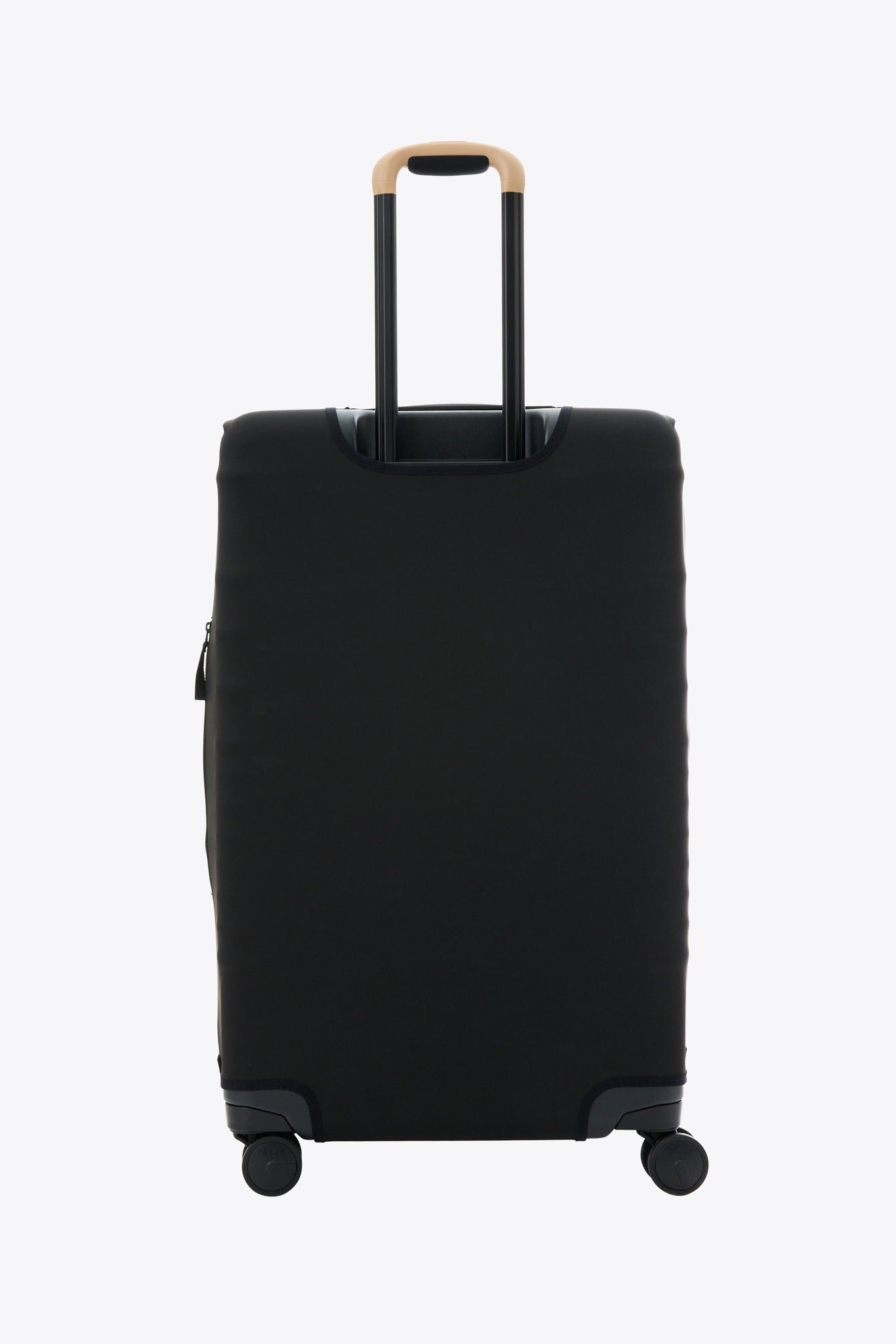 Large Black Check-In Luggage Cover - Durable Protective Suitcase Cover for Travel, Airplane & Storage | Water-Resistant & Scratch-Proof