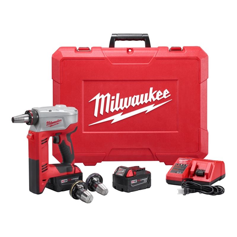 M18 18V Lithium-Ion Cordless ProPEX Expansion Tool Kit (2632 22XC) – Perfect for Plumbing, HVAC & Pipe Fitting Professionals