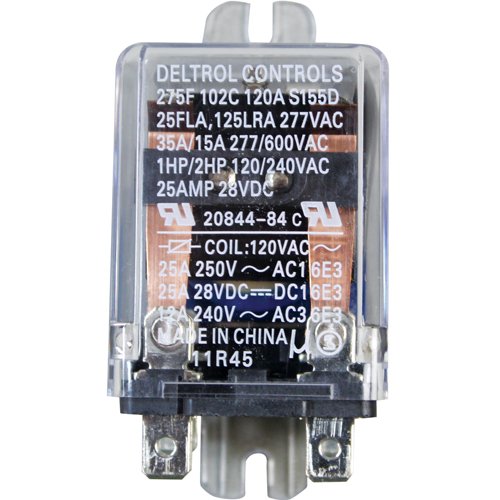 0857130 Relay Replacement Compatible with Cres Cor Equipment - Perfect for Commercial Kitchen Appliances and Food Service Machines