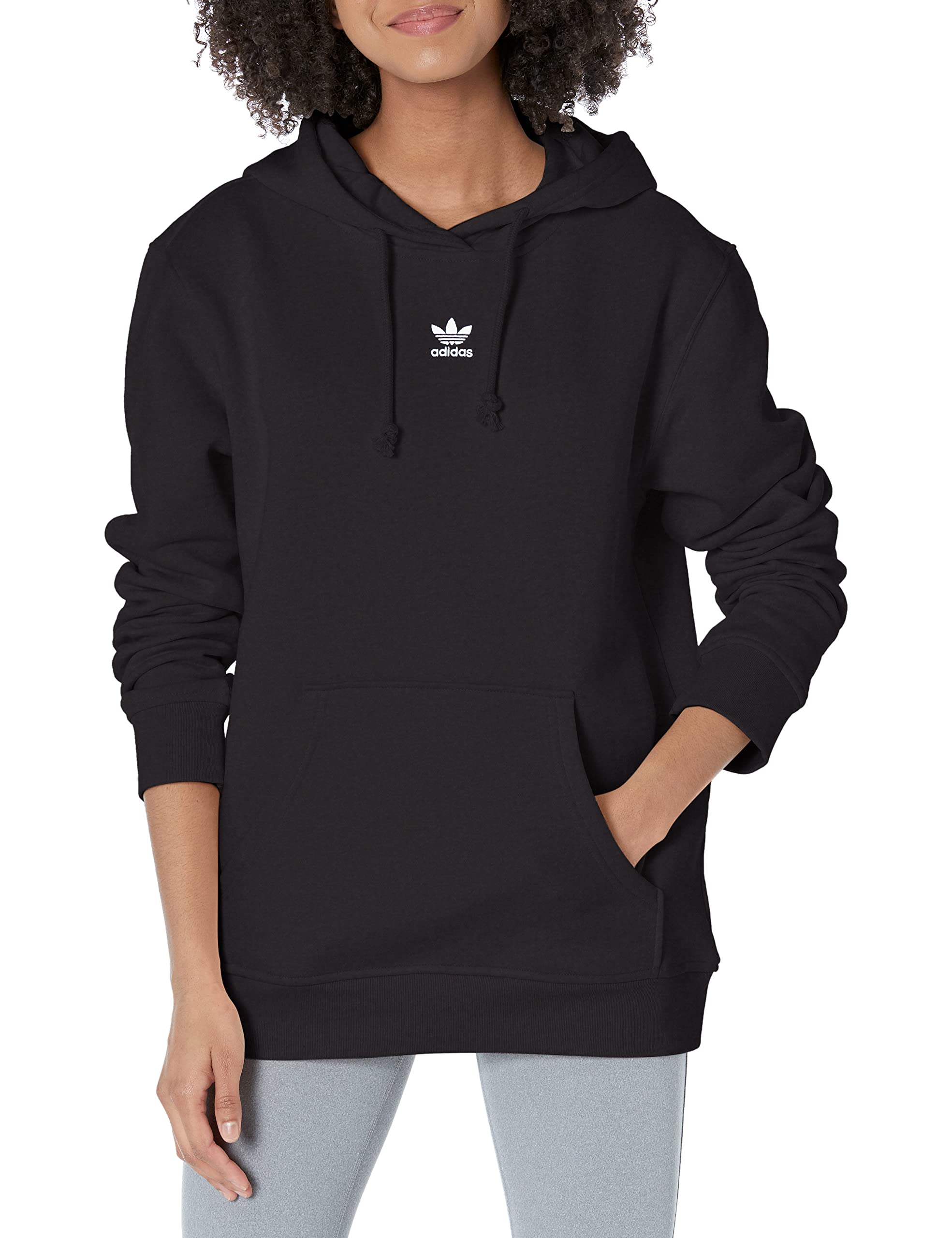 adidas Originals Women's Adicolor Essentials Fleece Hoodie - Soft Comfortable Pullover Sweatshirt for Casual Wear, Gym & Street Style Fashion