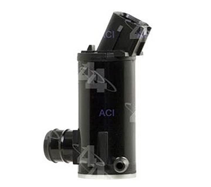 ACI 172438 Single-Outlet Windshield Washer Pump - Replacement Car Windshield Cleaner Pump for Auto Maintenance & DIY Repair | Perfect for Trucks, SUVs, Sedans
