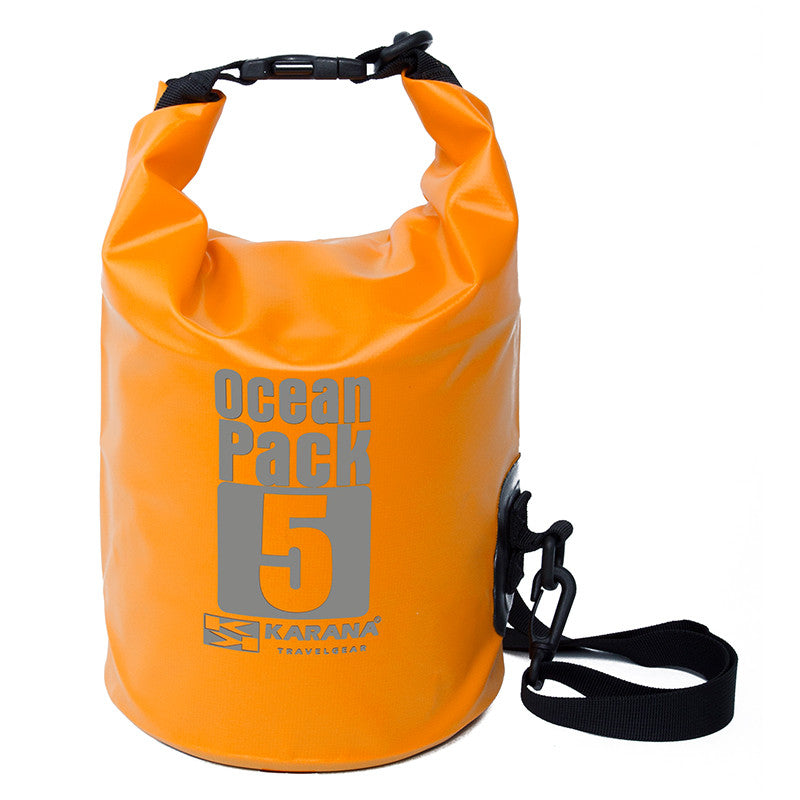 **Karana Ocean Pack 5L Waterproof Dry Tube Bag - Ideal for Kayaking, Boating, Swimming & Outdoor Adventures**