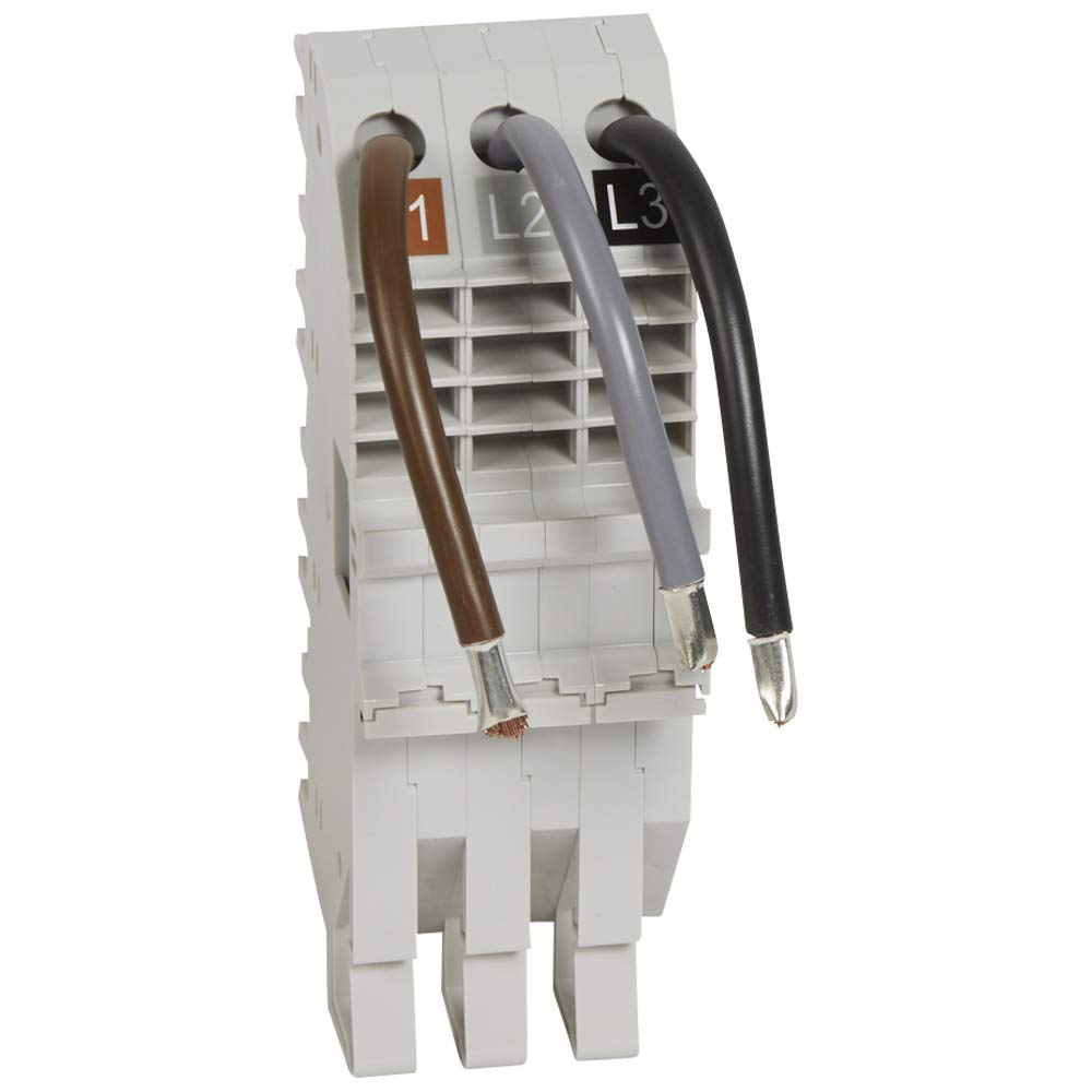 Legrand XL3 Cable Distribution Box - 3-Pole Base Cable DX3 for Electrical Wiring | Ideal for Home, Office & Industrial Power Distribution
