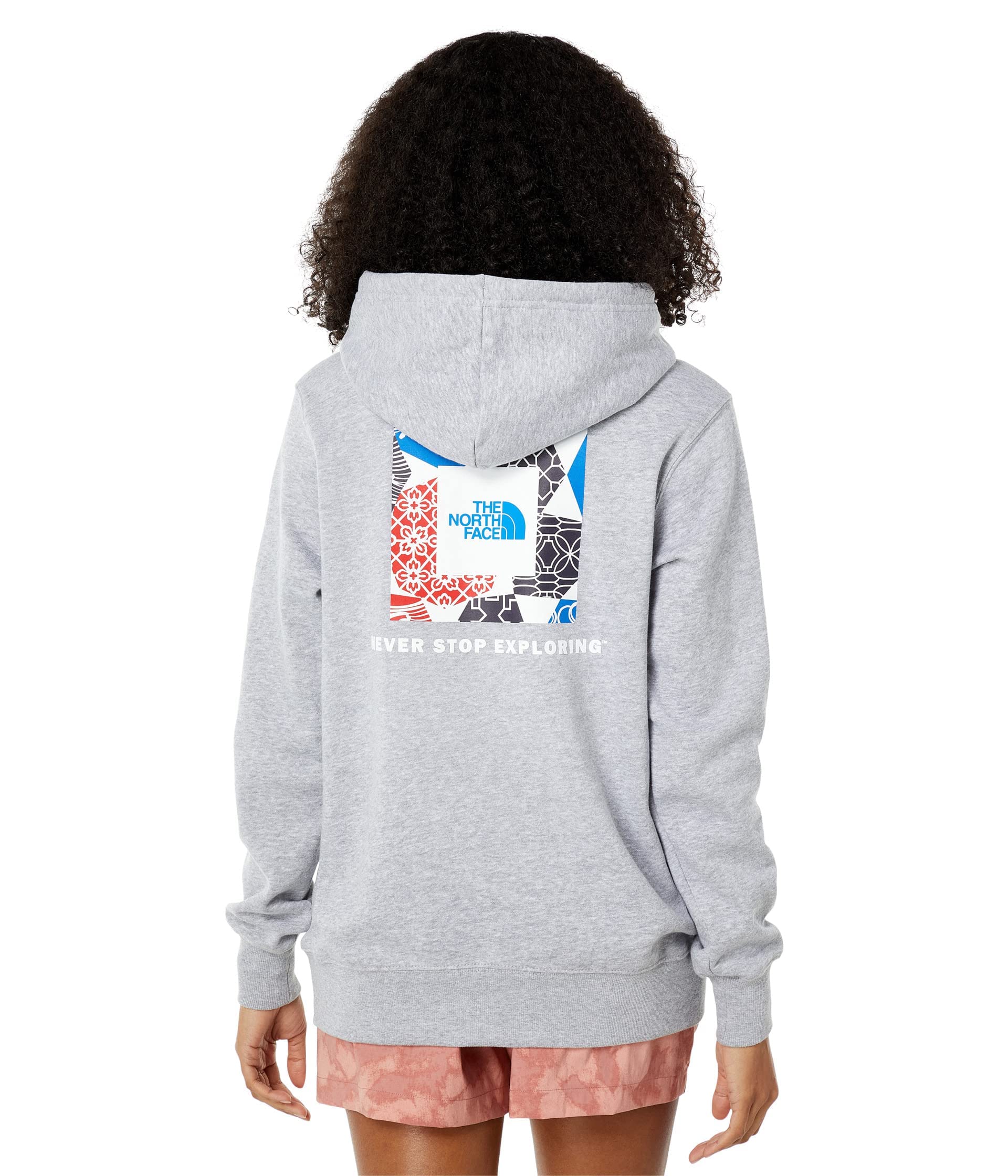 The North Face Box NSE Pullover Hoodie - Men's & Women's Fleece Jacket for Outdoor Hiking, Camping & Casual Wear