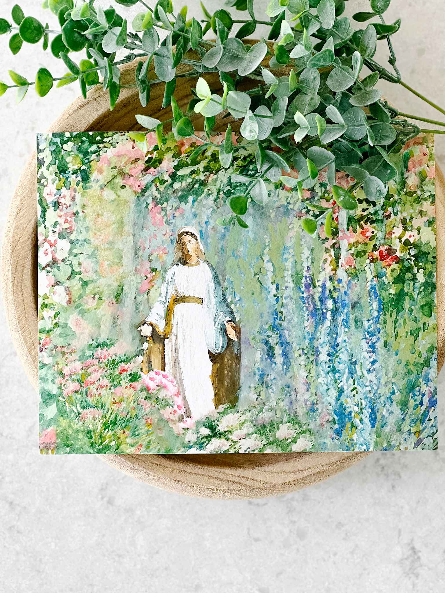 Our Lady of Grace Print - Beautiful Religious Wall Art for Home & Church Decor - Perfect for Prayer Rooms, Gifts & Spiritual Spaces