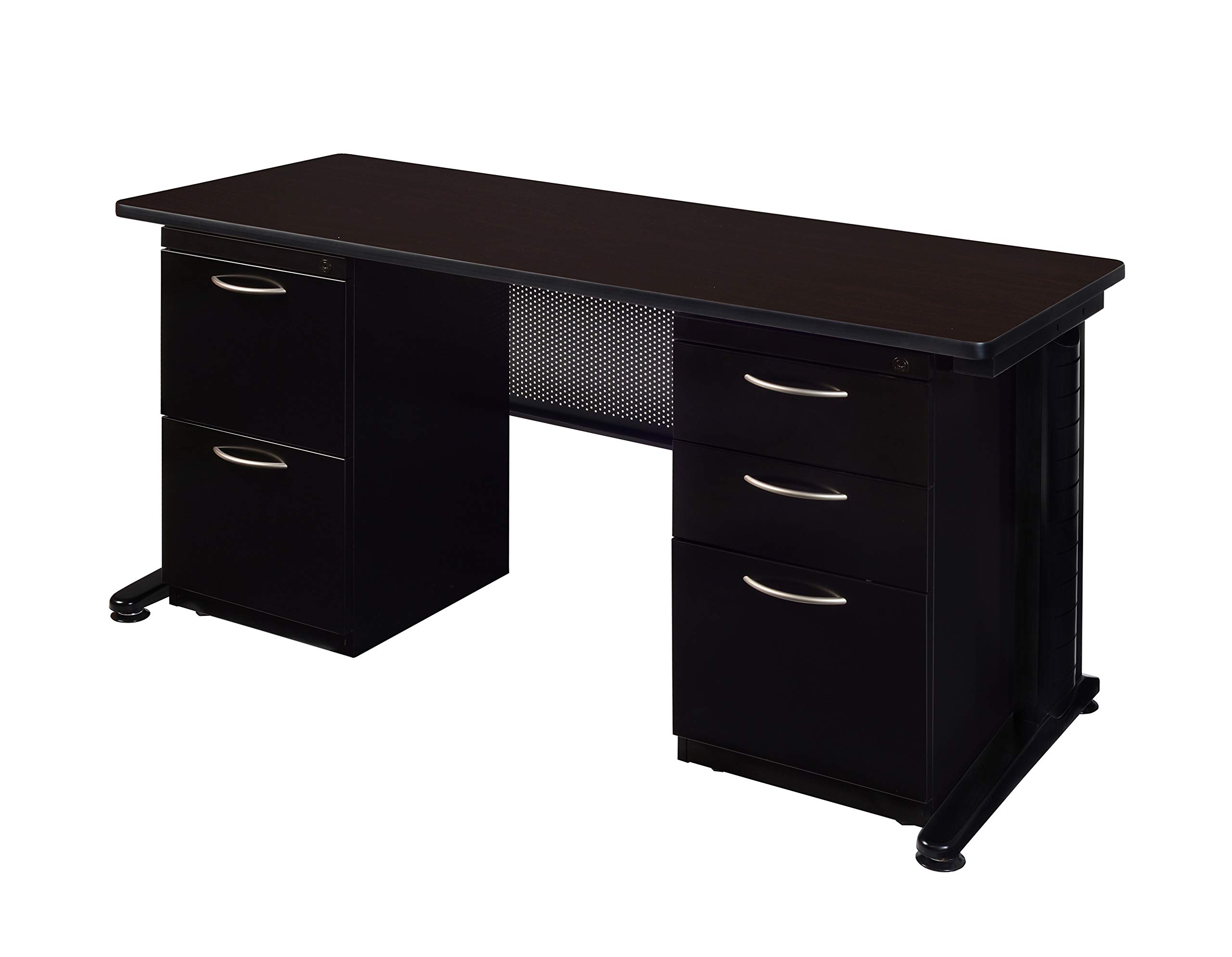 Regency Desk Fusion Double Pedestal Executive Office Desk - 66