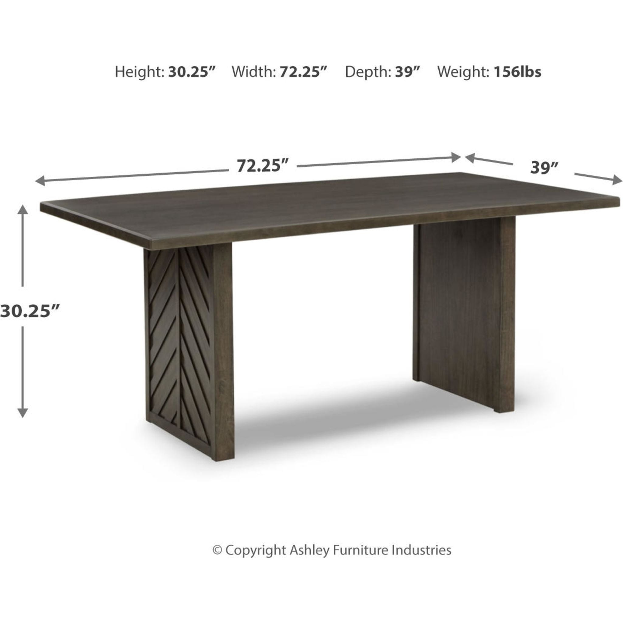 Arkenton Exclusive Modern Dining Table Set - Elegant & Durable for Home, Kitchen, Restaurant - Perfect for Family Dinners, Entertaining Guests & Daily Meals