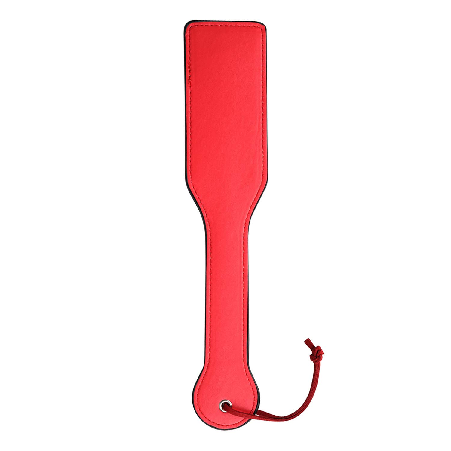 XOXO Adult Spanking Paddle - 12.8 Inch Faux Leather BDSM Toy for Couples Play - Perfect for Sensual Spanking & Role Play Scenes