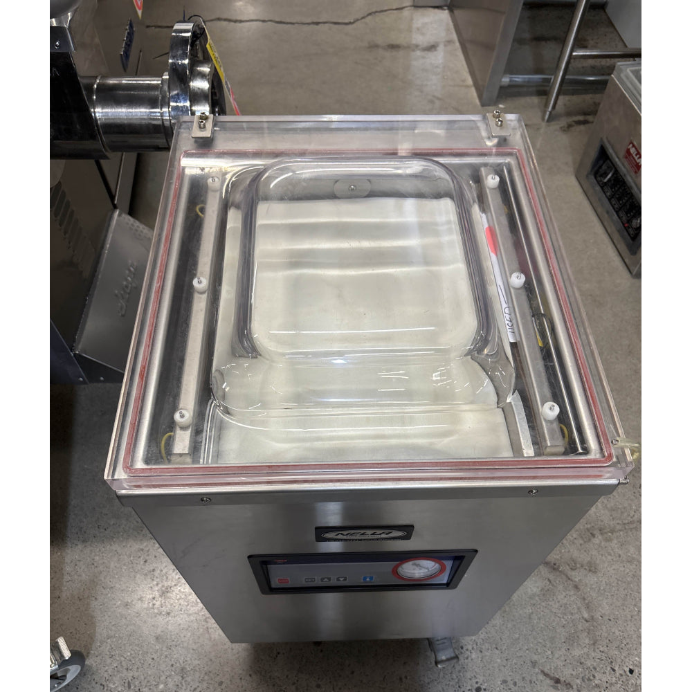Refurbished Nella Vacuum Packaging Machine with 16-Inch Double Seal Bar - Perfect for Food Storage, Sous Vide & Commercial Kitchen Use