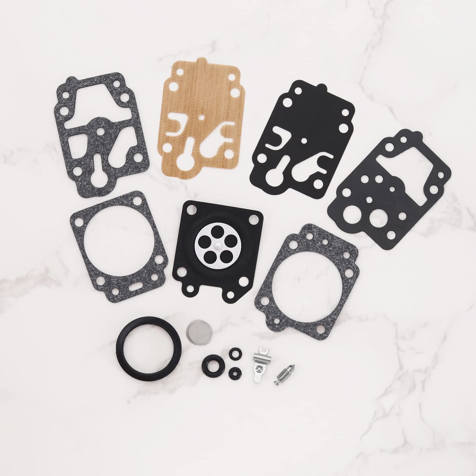 Echo SRM260 SRM2601 SRM261 SRM2400 330 GX25 GX35 HHB25 HHH25 Chainsaw Carburetor Diaphragm Repair Kit - Compatible Replacement for K20-WYJ - Perfect for Lawn Mower, Trimmer & Power Tool Maintenance