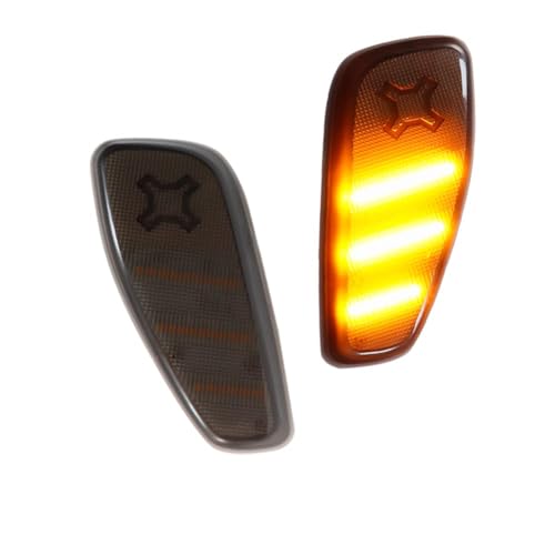 Smoked Lens Amber LED lights