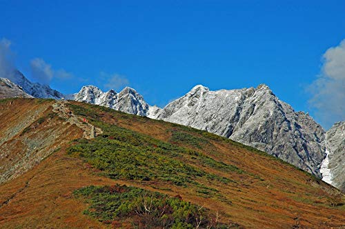 20x30 Inch Laminated Nature Landscape Poster - Vibrant Japanese Mountain Scenery Wall Art for Home & Office Decor - Perfect for Living Room, Bedroom or Office Framing