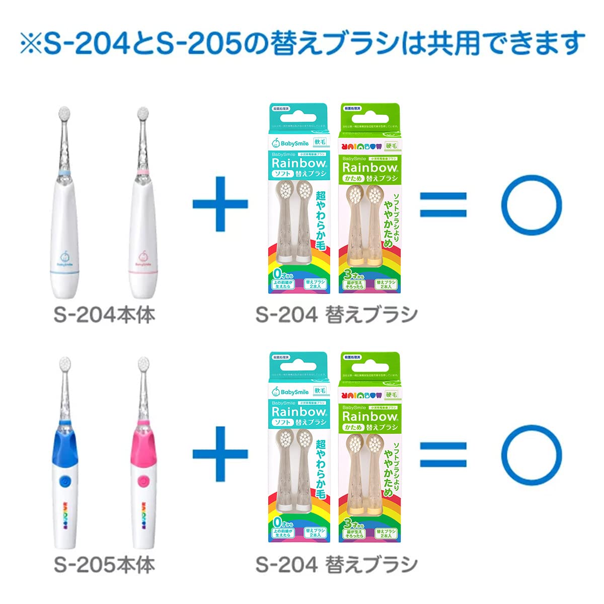 **Soft Replacement Brush Heads for Kids Sonic Electric Toothbrush (2-Pack) – Made in Japan, Gentle Cleaning for Ages 2-12 – Perfect for Daily Oral Care & Travel**