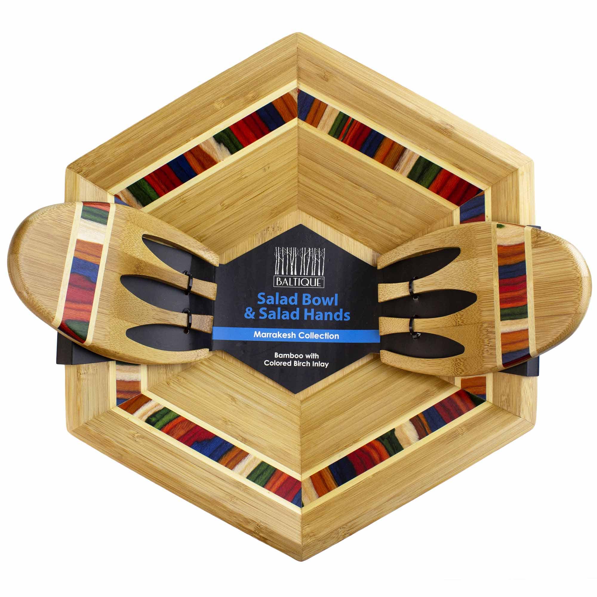 Baltique® Marrakesh Collection Salad Bowl & Serving Set - 12