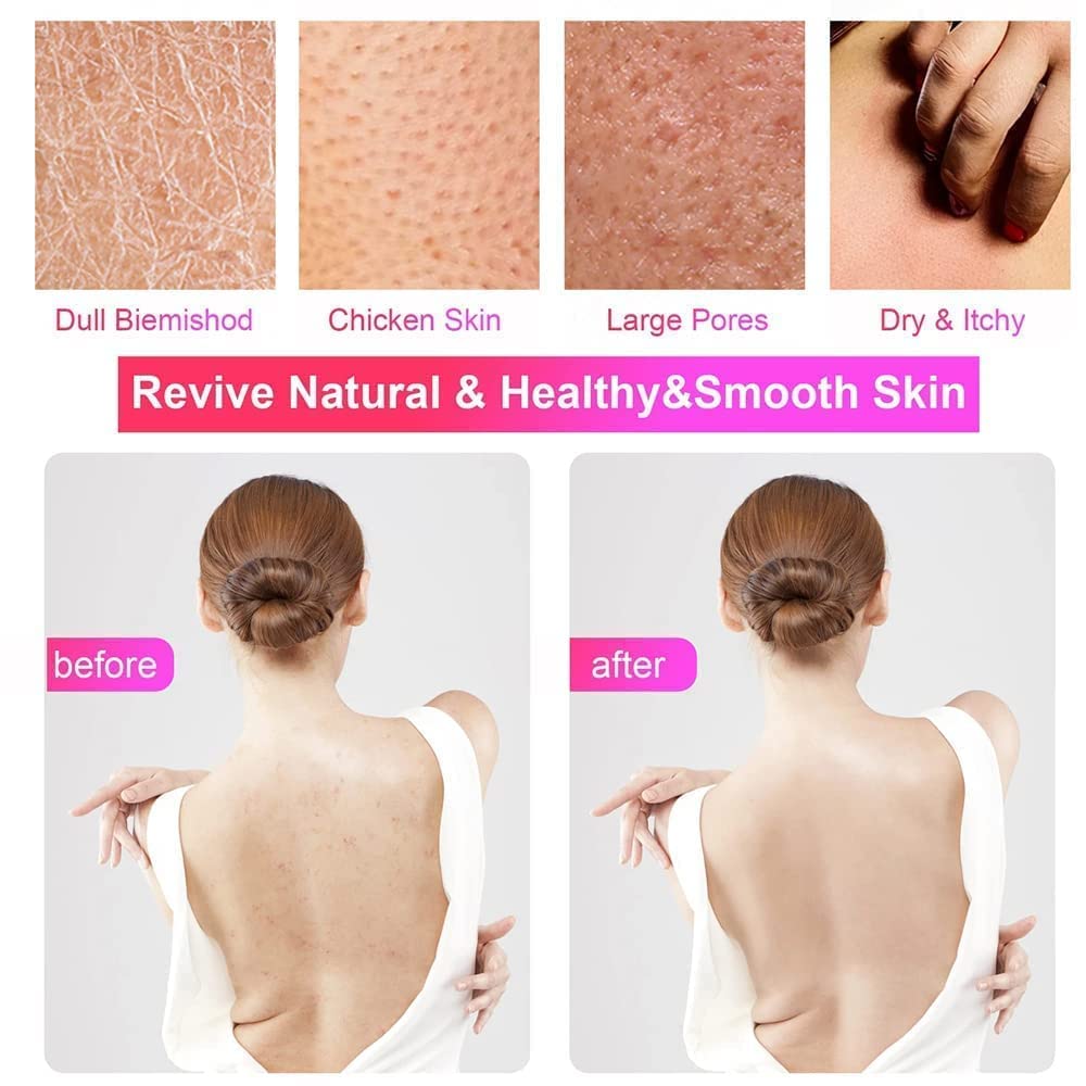 Alesso Exfoliating Shower Gloves - Body Scrub Mitts for Tan Removal & Smooth Skin - Best Bath Gloves for Exfoliation & Dead Skin Removal - Perfect for Spa, Self-Care & At-Home Skincare Routine