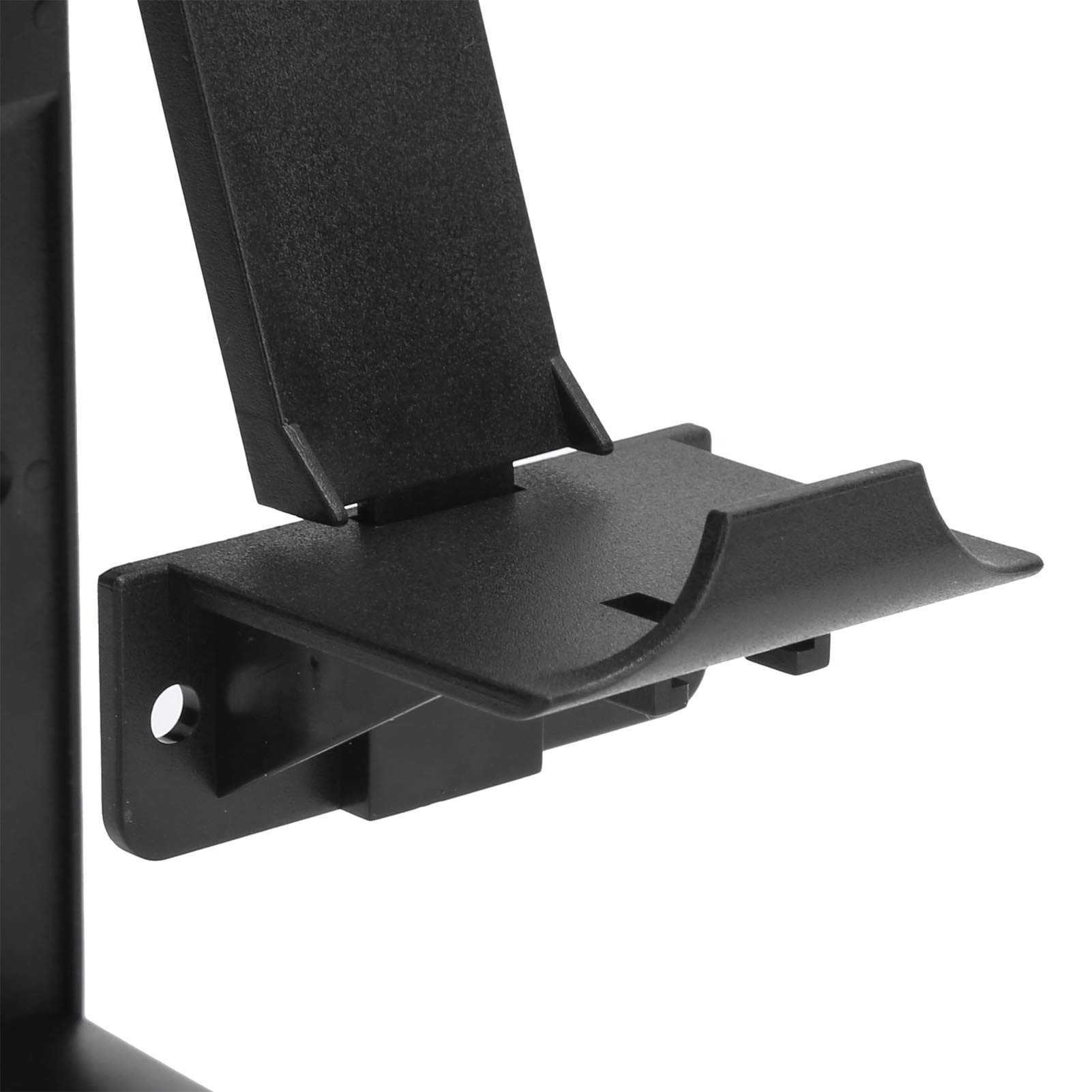 Universal ABS Wall Mount Bracket for Controller with Headset Hanger - Gaming Setup Accessory