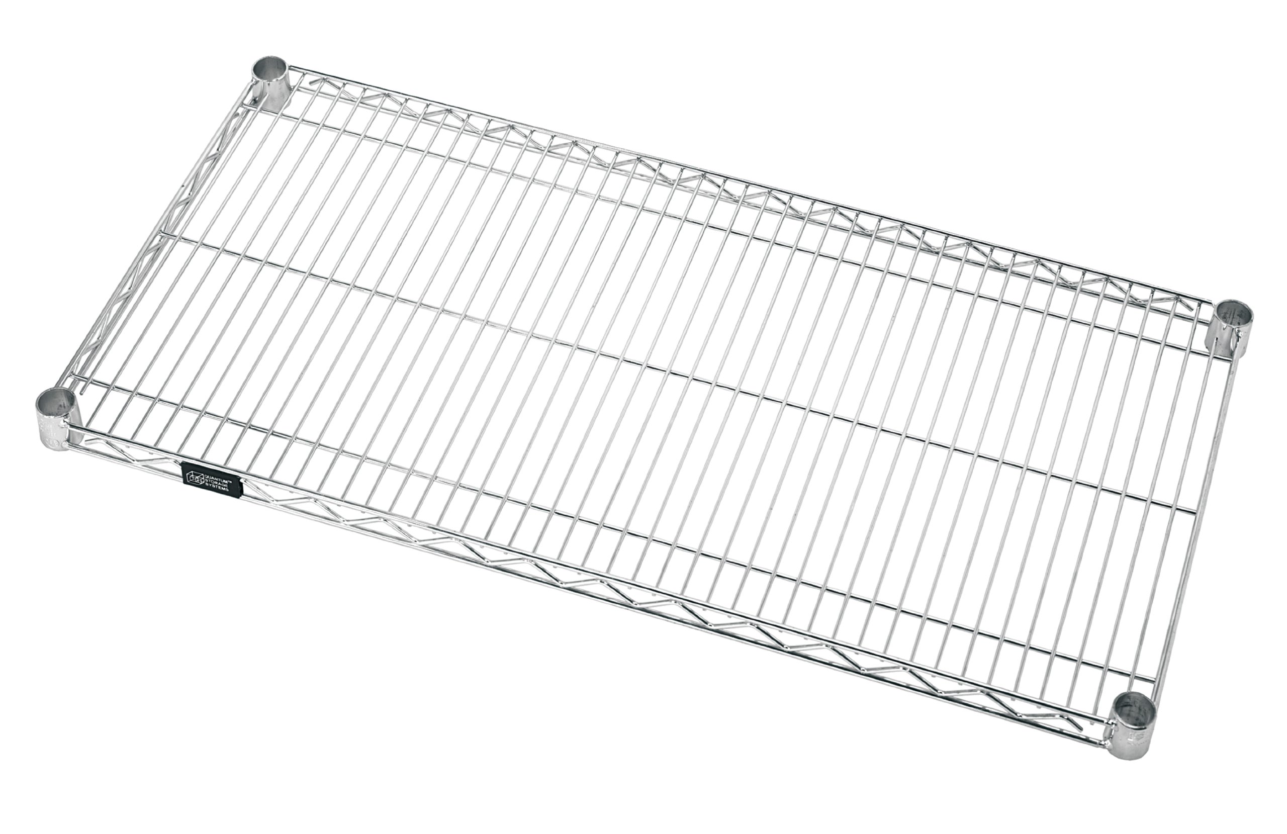 Quantum Storage Systems 1872C-2 Chrome Wire Add-On Shelf - 72