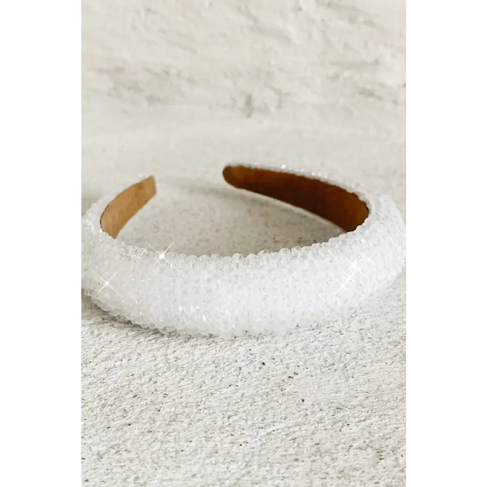 Eleanor Beaded Headband HB005 - Elegant Hair Accessory for Women, Perfect for Weddings, Parties & Everyday Wear