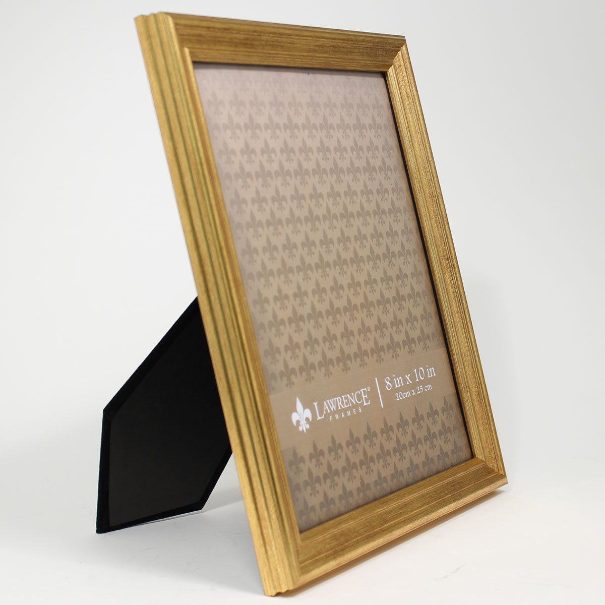 Lawrence Frames 536280 Sutter Gold 8x10 Picture Frame - Elegant Photo Display for Home, Office & Gifts - Perfect for Weddings, Graduations & Family Portraits