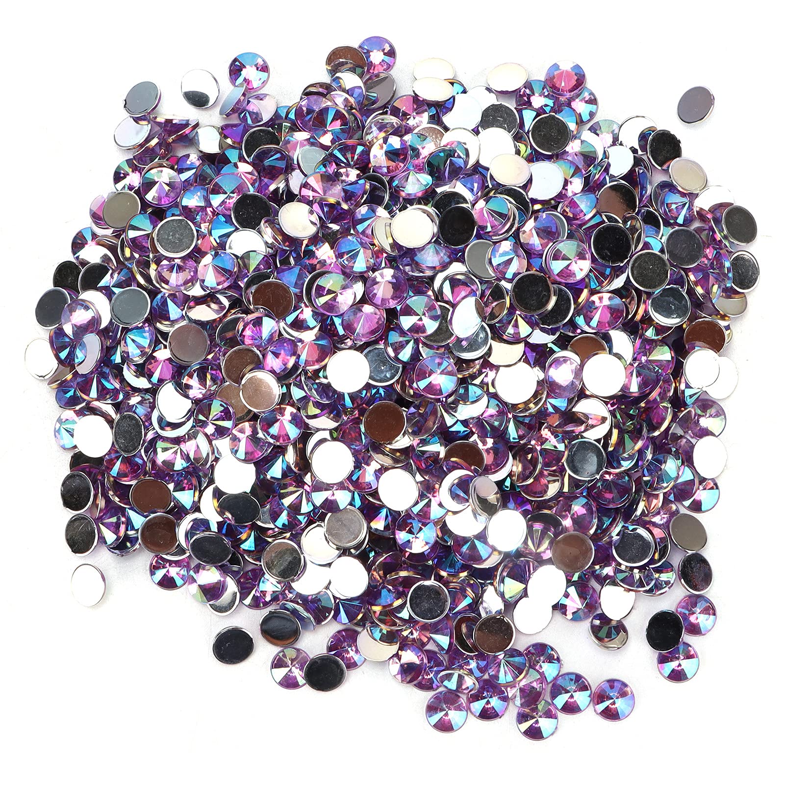 Sparkling Rhinestone Jewelry Accessories - High Brightness, No Bubbles, Precision Multi-Sided Cutting for Clothing & Shoe Decoration (05 Light Purple AB) | Perfect for DIY Fashion, Costume Design & Party Outfits