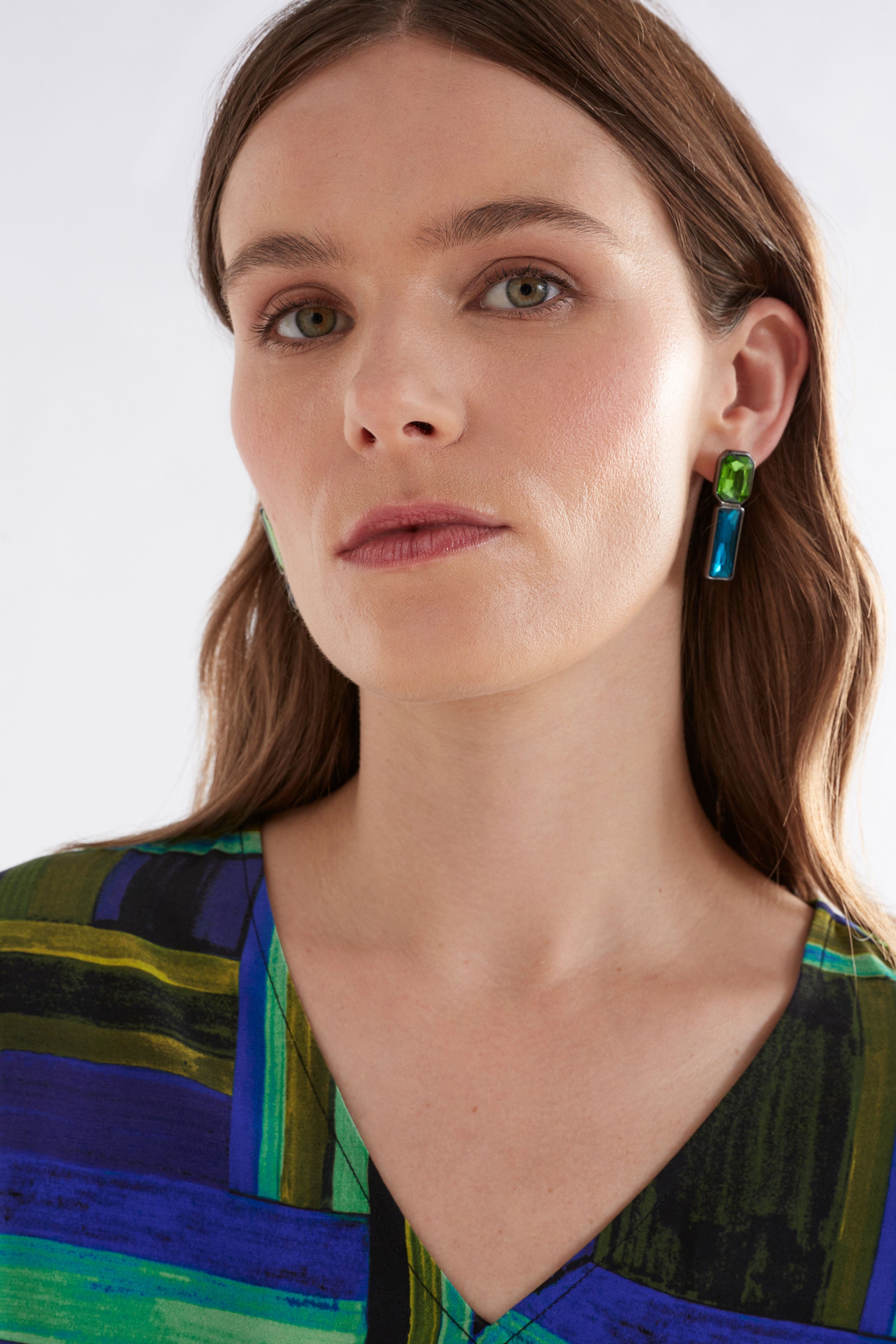 ELK Juvel Small Stud Earrings for Women - Minimalist Gold Plated Earrings for Daily Wear, Gift Giving & Special Occasions