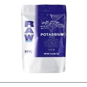 NPK RAW Potassium Nutrients - Premium Plant Fertilizer for Hydroponics, Soil & Indoor Gardening - Boosts Growth & Flowering