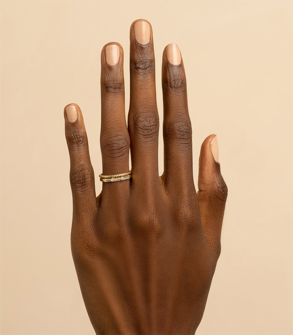 14K Gold Coil Rope Band Ring - Elegant Wedding & Engagement Jewelry for Women - Perfect for Proposals, Anniversaries & Special Occasions