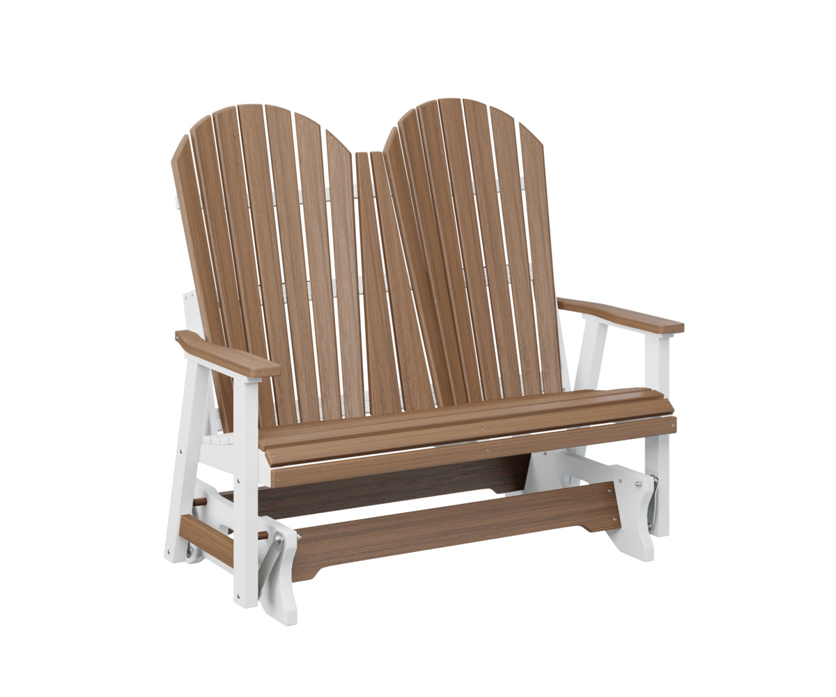 Antique Mahogany on White