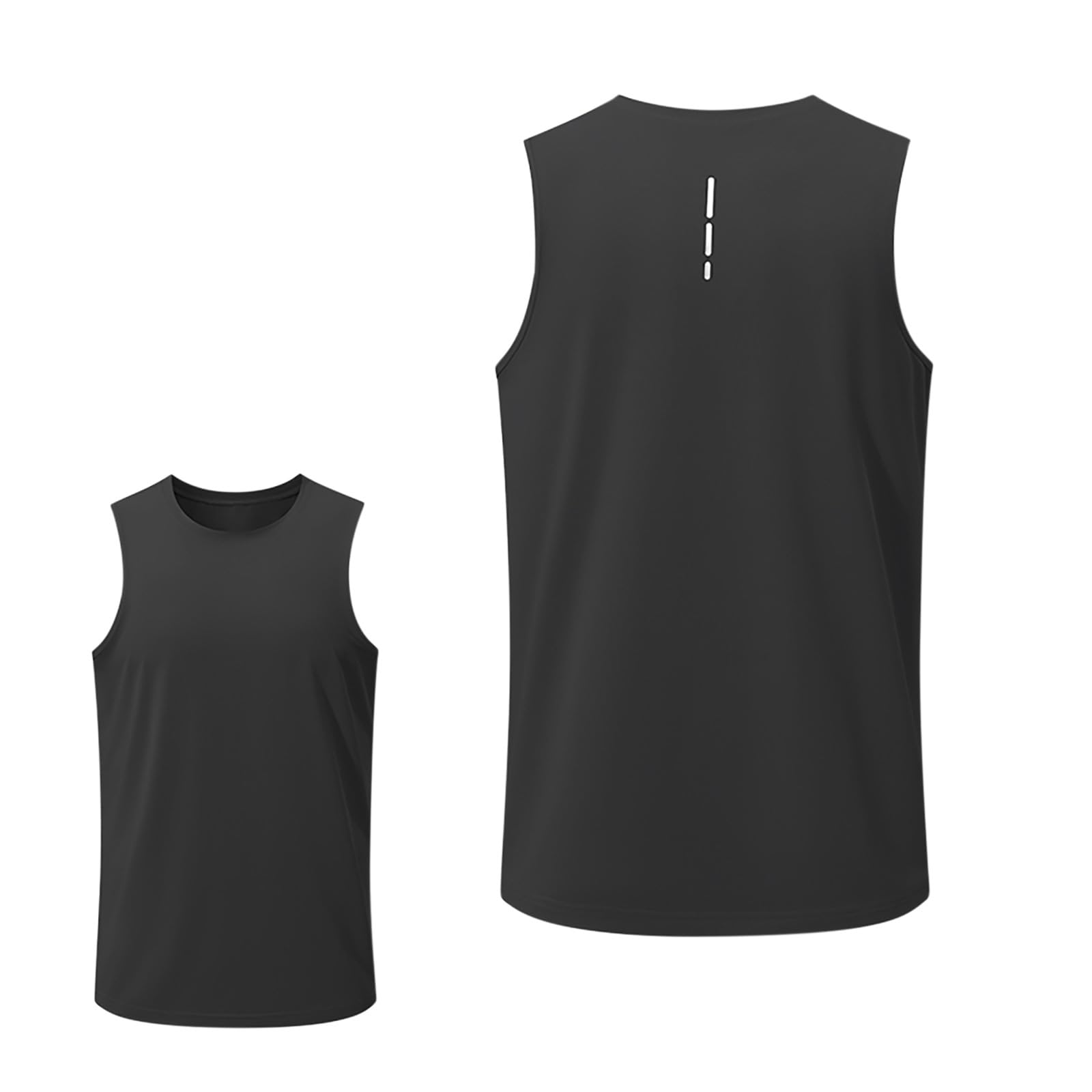 Wodceeke Men's Athletic Tank Top - Sleeveless Workout Shirt for Gym, Running, Fitness & Beach Swim | Breathable Muscle Tee for Summer Sports & Outdoor Activities