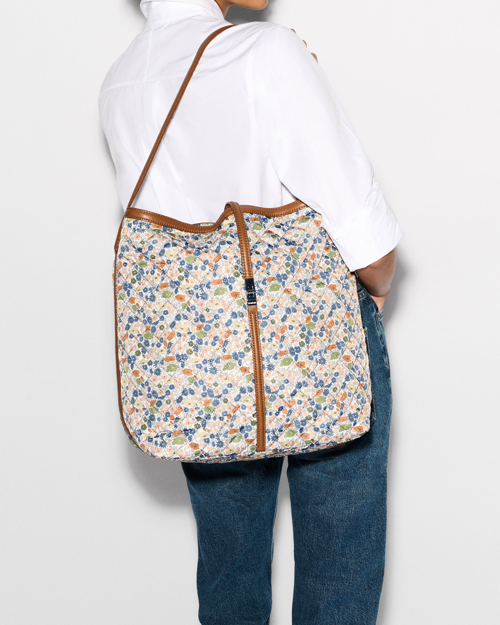 Poppy Forest Large Astor Hobo Bag - Stylish Women's Shoulder Tote for Work, Travel & Everyday Use