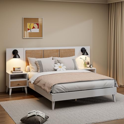 White With Nightstands