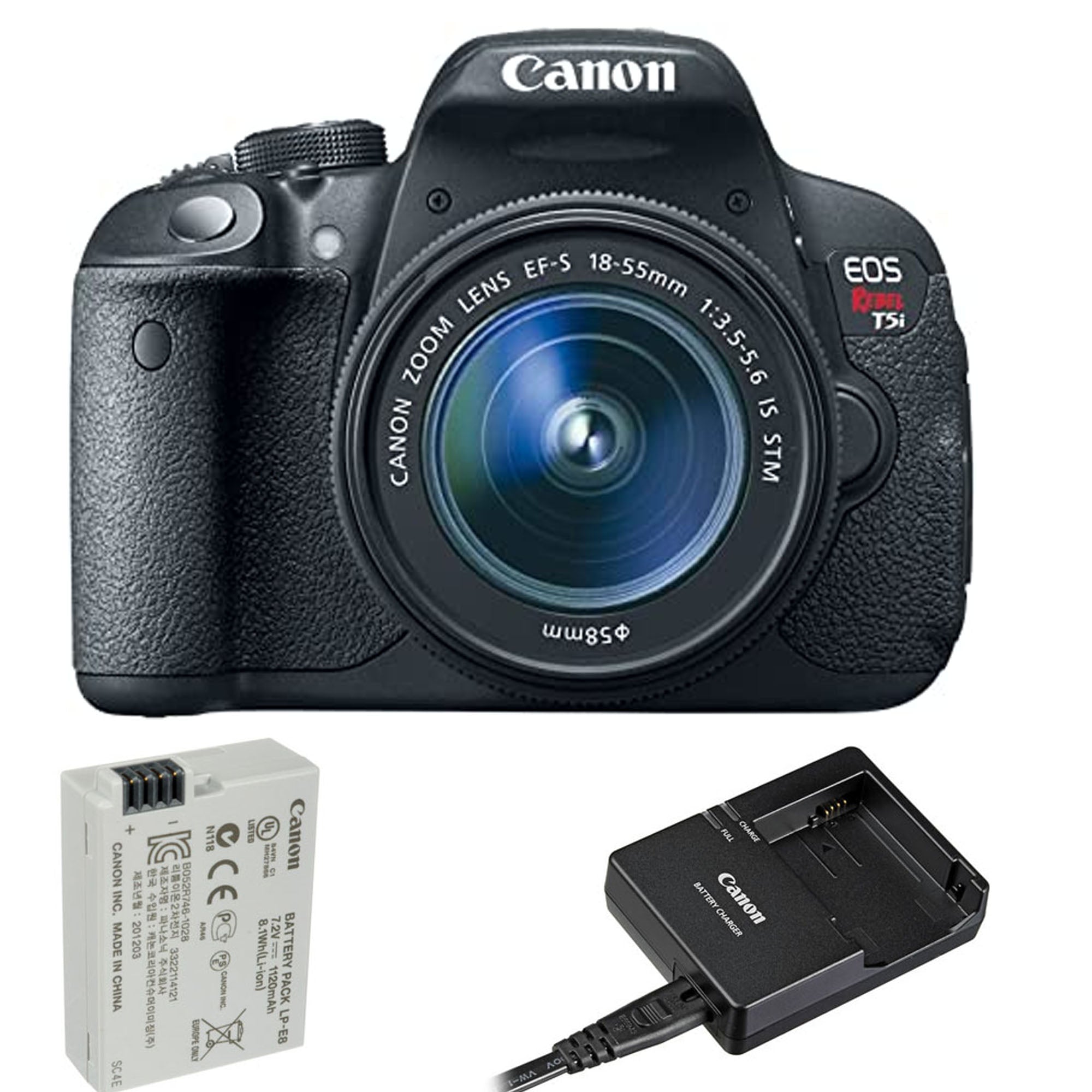 Canon EOS Rebel T5i / 800D & T7i DSLR Camera Body Only - Professional Digital SLR for Photography & Videography - Perfect for Travel, Events & Portrait Shooting